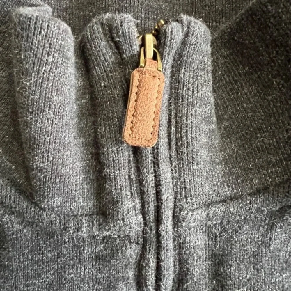 Polo Ralph Lauren Estate-Rib‎ Mockneck 1/4 Zip Pullover Heather Gray Size XXL